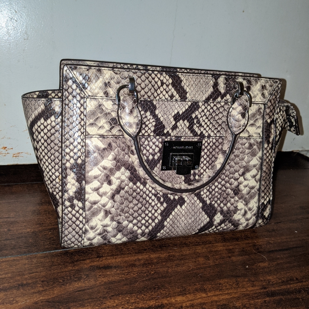 Michael Kors Snake Python Print Purse Crossbody